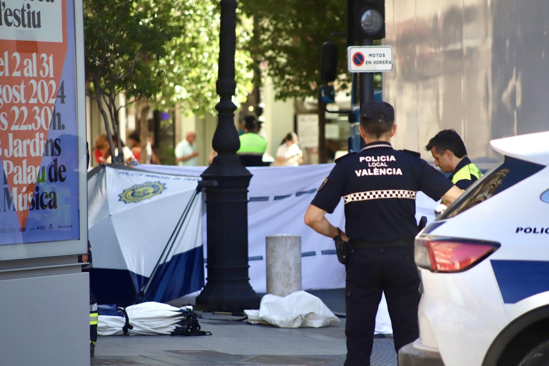Fotos: Una mujer muere atropellada en el centro de Valencia | Las ...