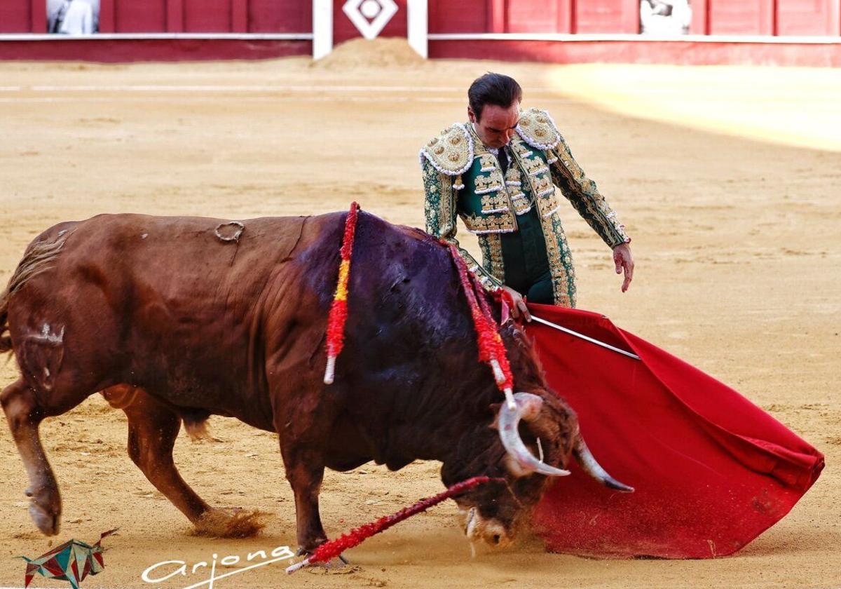 Ponce durante su actuación en La Malagueta.