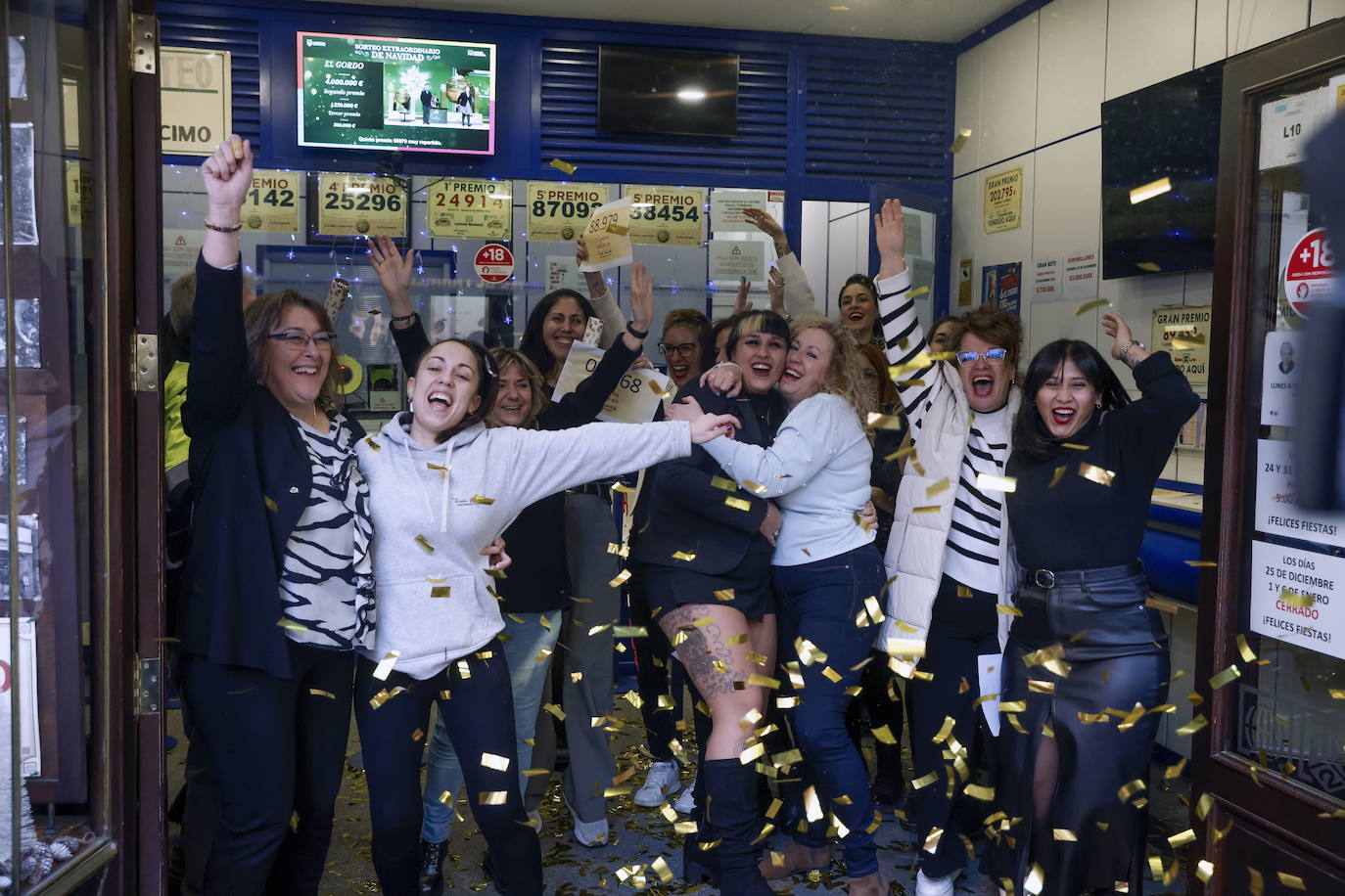 El sorteo de la Bonoloto del viernes deja un premio de 73.141 euros en un municipio de apenas 5.000 habitantes y en la capital de la Costa Verde