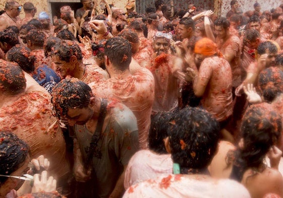 La Tomatina de Buñol 2023.