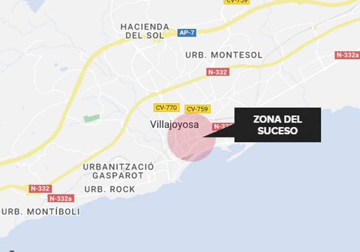 Muere una mujer de 45 años tras ser atropellada en La Vila Joiosa 