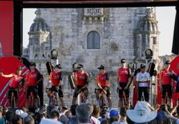 El recorrido de la Vuelta a España 2024 pasa de largo de Valencia