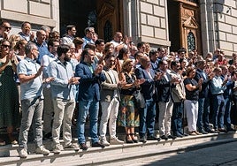 Minuto de silencio en Mocejón