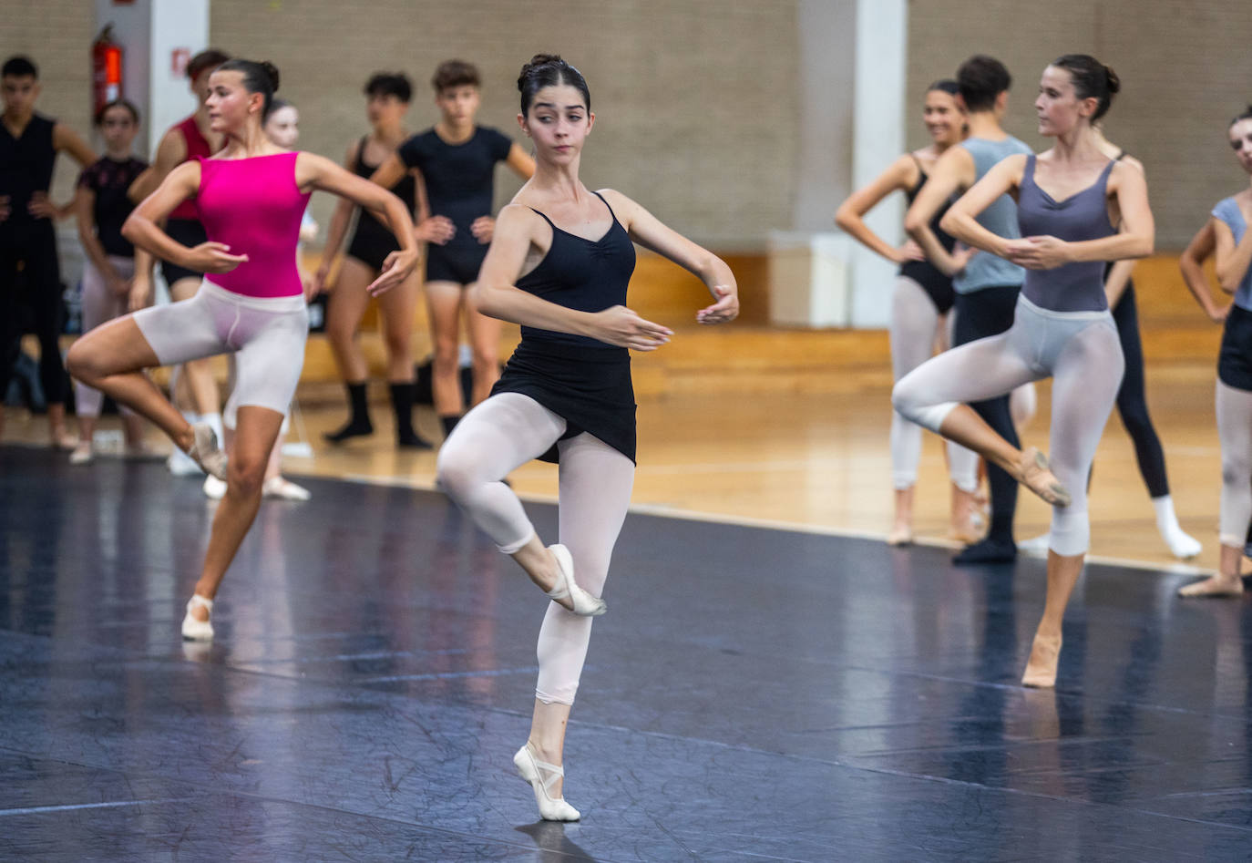 Un día en clase con la futura élite de la danza