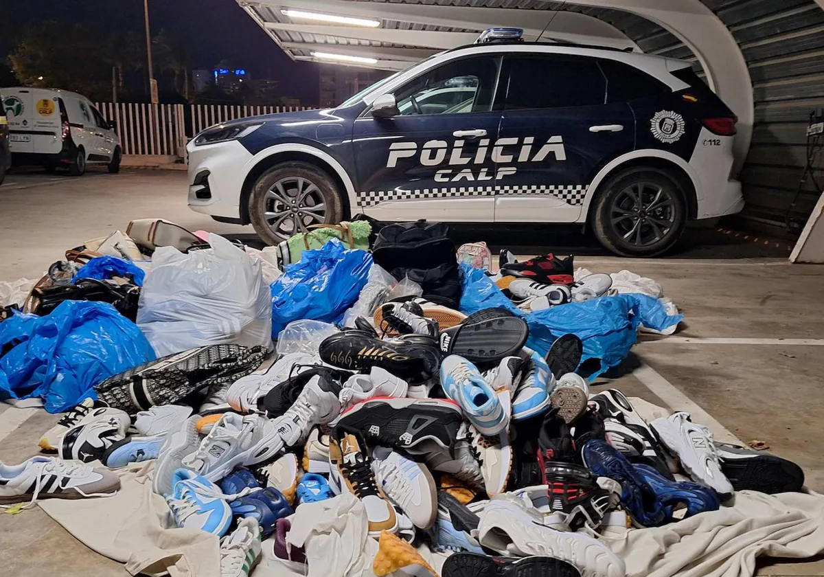 Calp pone cerco a la venta ilegal en los paseos marítimos 