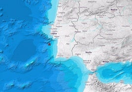 Registrado un terremoto de magnitud 6,2 al sur de Lisboa.