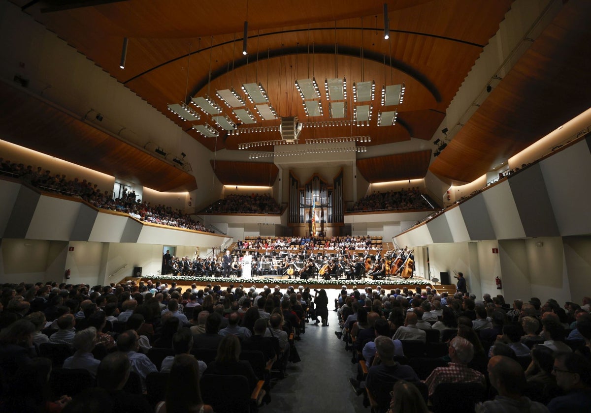 El Palau de la Música inicia la actividad en apenas unos días con un concierto benéfico y otro el 13 de septiembre de la Orquesta de Valencia.