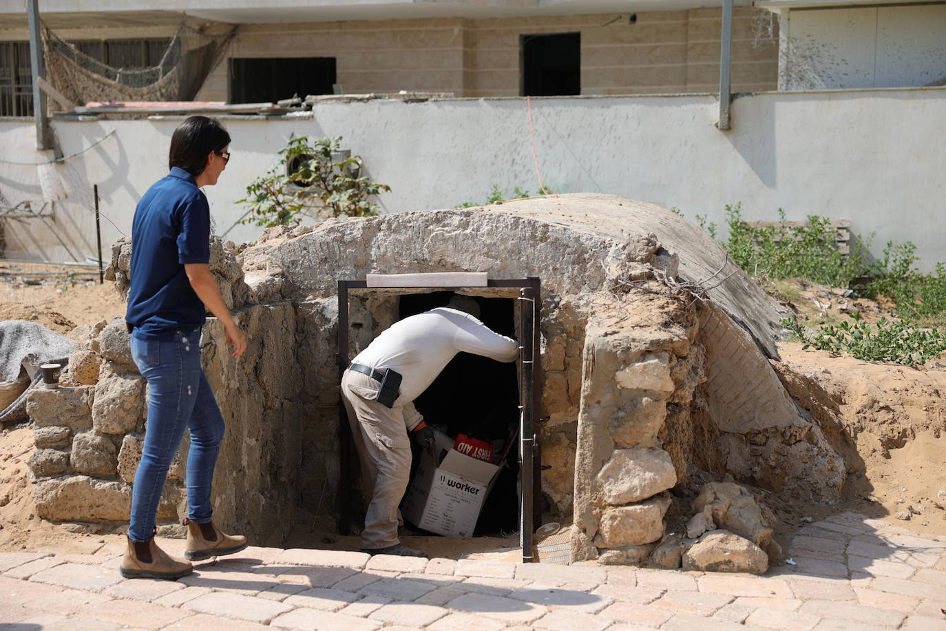 Descubren antiguas tumbas abovedadas de la era romana en Israel