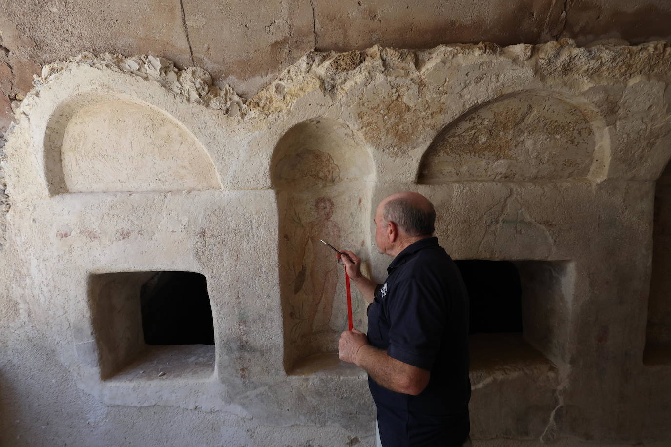 Descubren antiguas tumbas abovedadas de la era romana en Israel