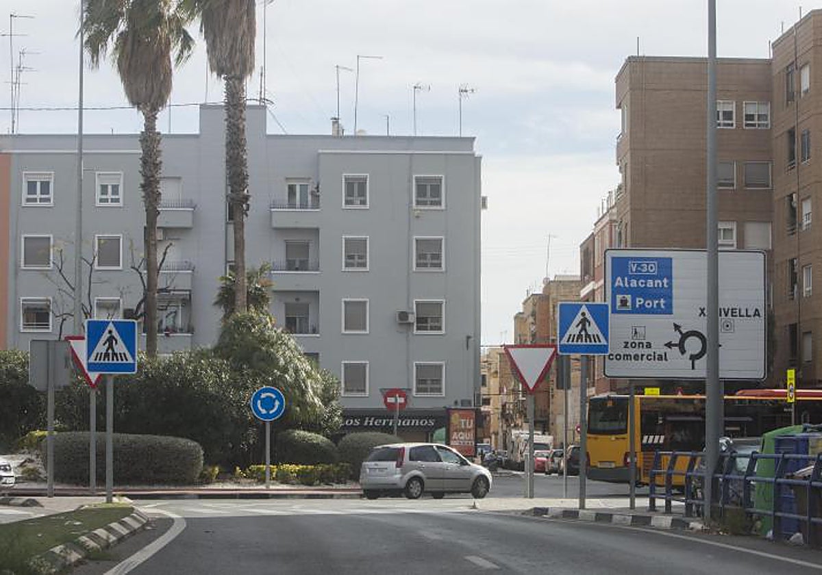 Plaza de España en Xirivella.