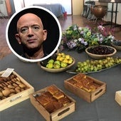 El menú para Jeff Bezos el día que participó en la Tomatina de Buñol