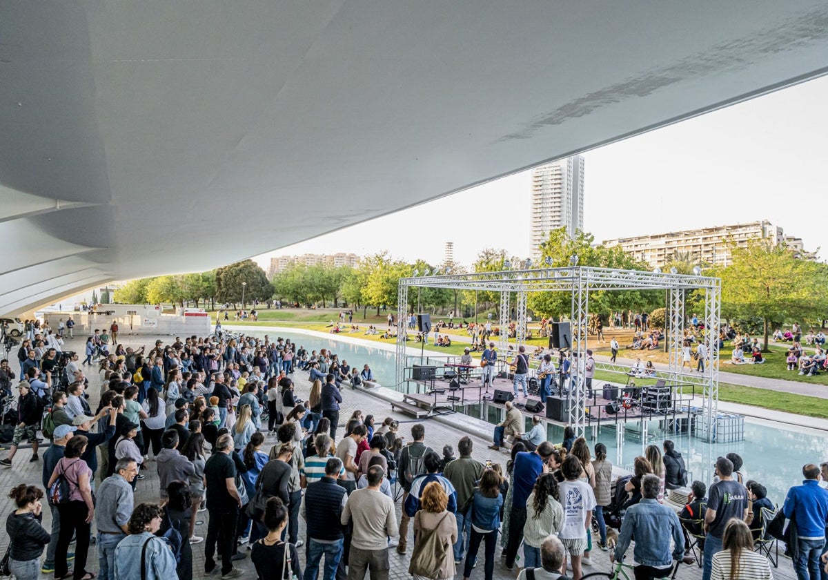 Una de las actuaciones del ciclo 'Un Lago de Conciertos', impulsado por Berklee Valencia.