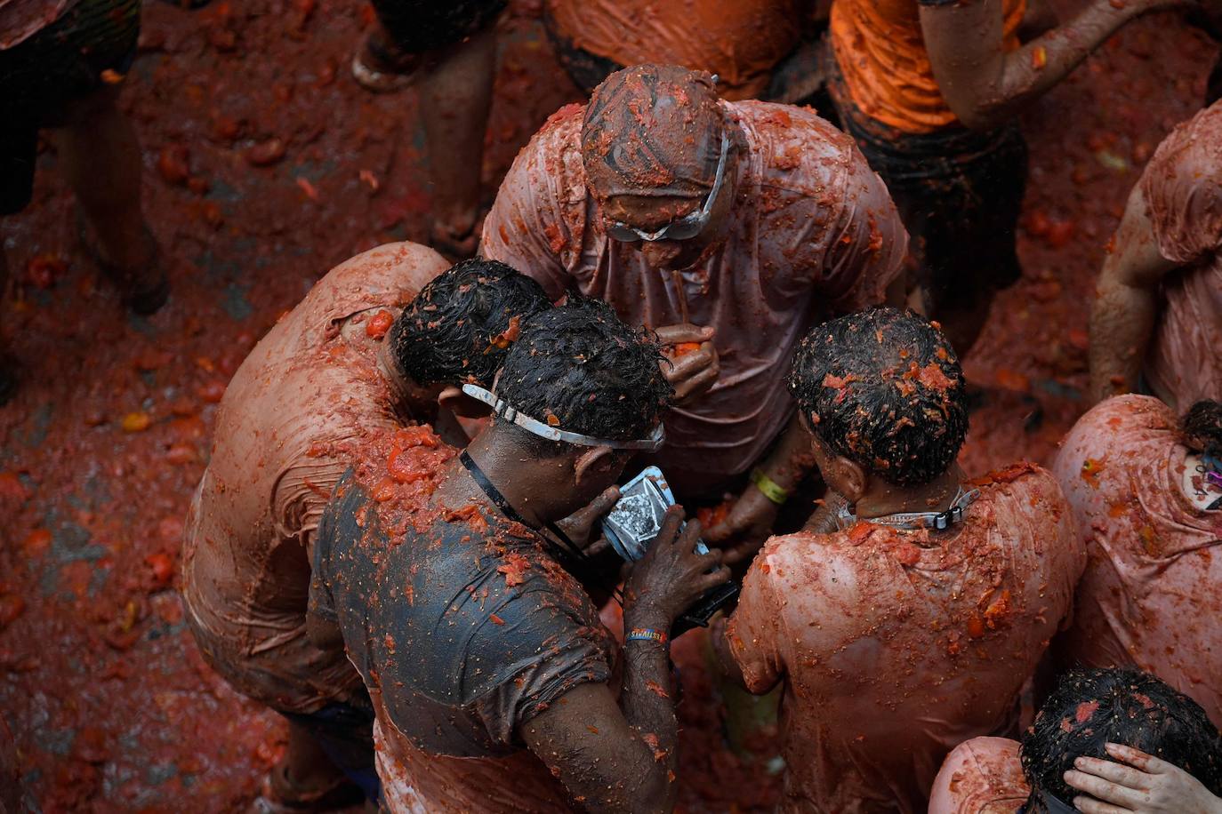 Las mejores imágenes de la Tomatina de Buñol 2024