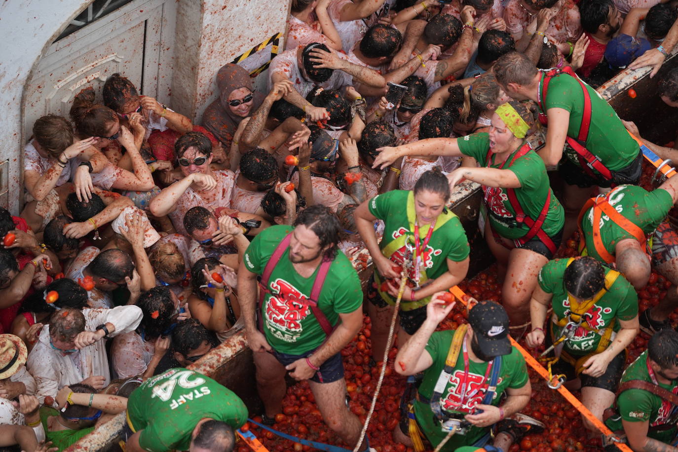 Las mejores imágenes de la Tomatina de Buñol 2024