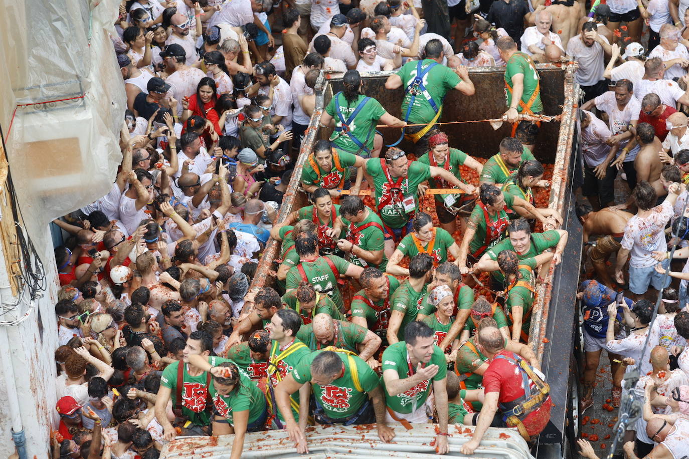 Las mejores imágenes de la Tomatina de Buñol 2024