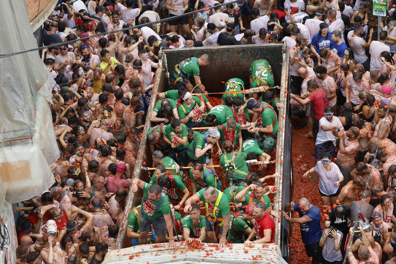 Las mejores imágenes de la Tomatina de Buñol 2024