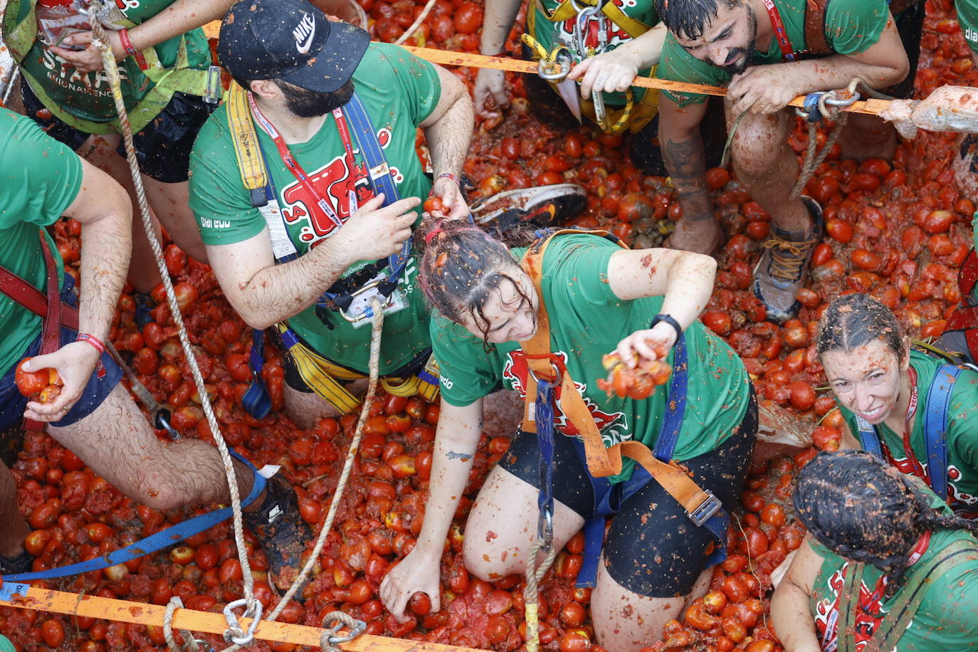 Las mejores imágenes de la Tomatina de Buñol 2024