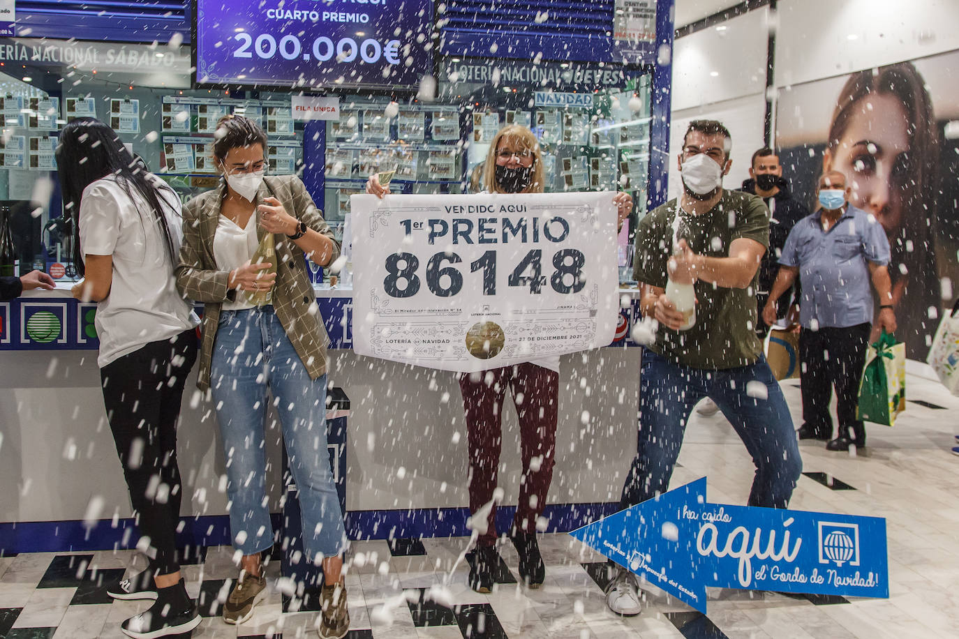 Premiazo en la Bonoloto del jueves: hasta 65 afortunados ganan un premio de más de 3.600 euros