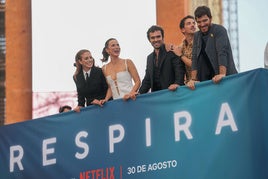 Presentación de la serie 'Respira' de Netflix en Madrid