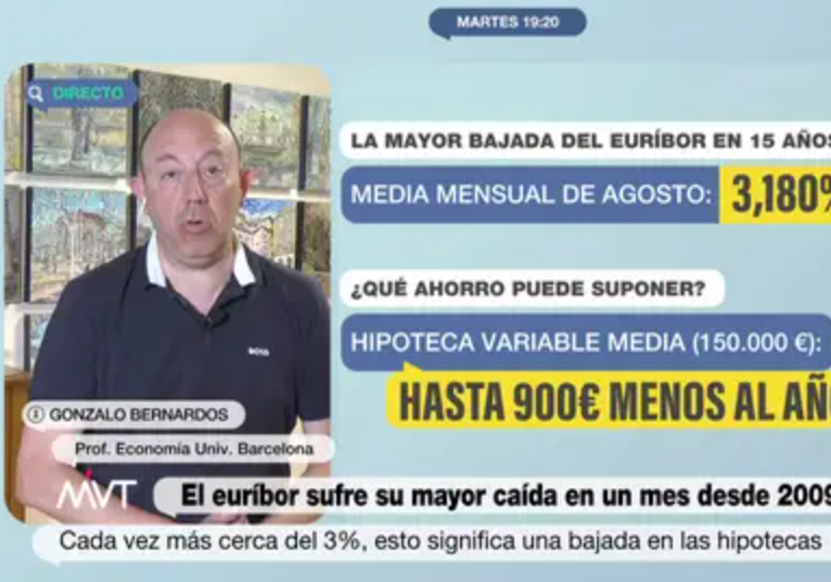 Gonzalo Bernardos advierte sobre la hipoteca que no se debe elegir a la hora de comprar una vivienda