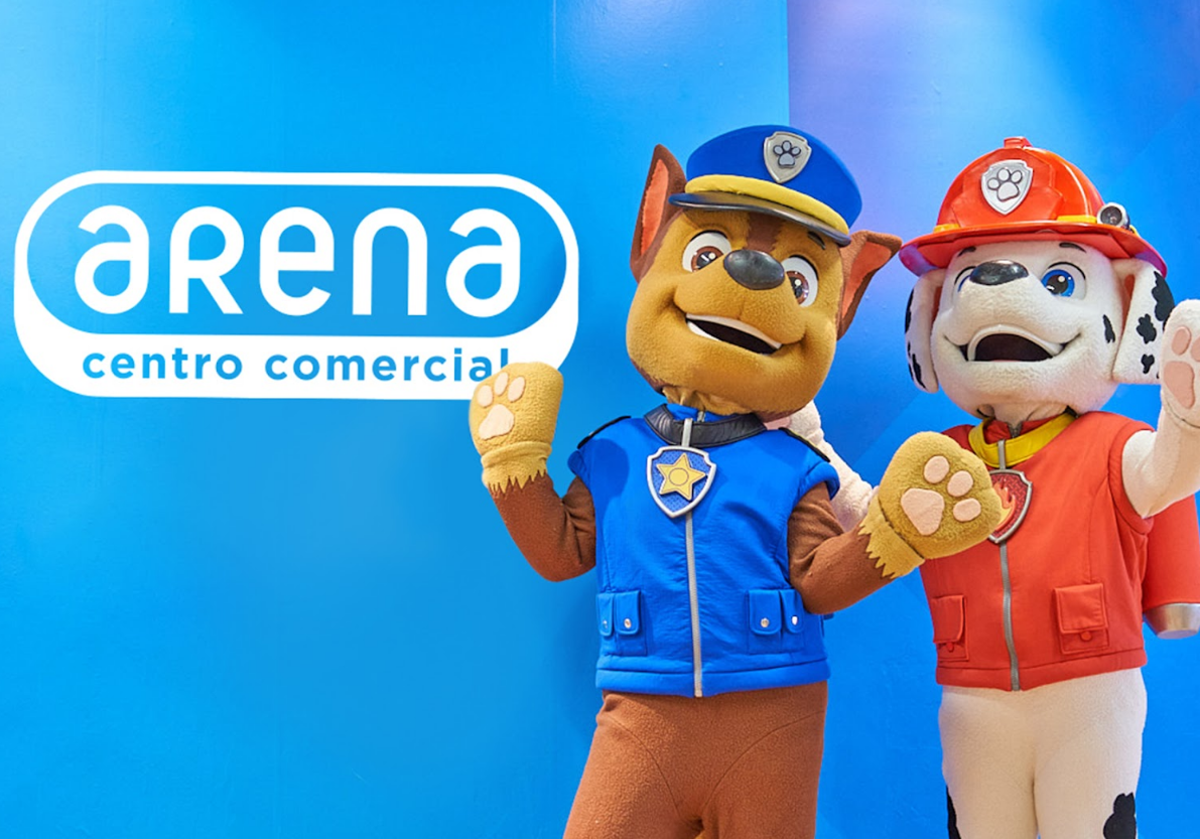 La Patrulla Canina en el CC Arena