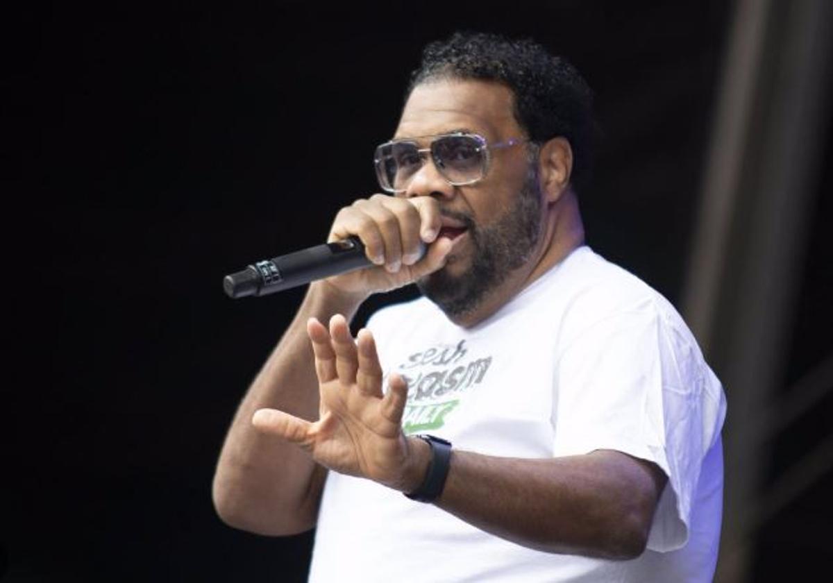 Fatman Scoop, durante una actuación.