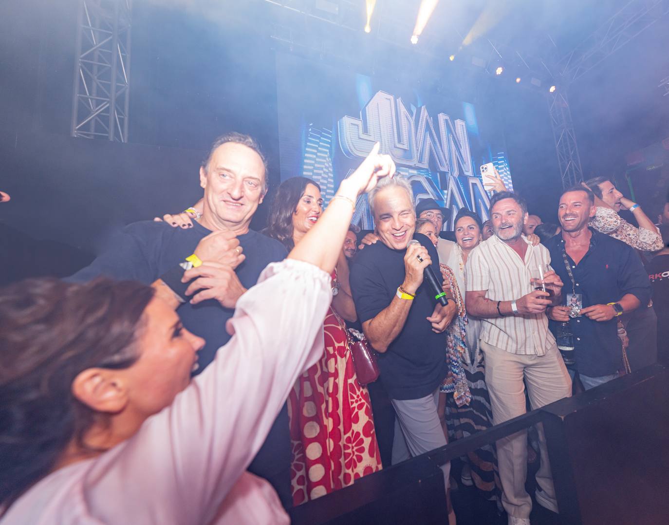 Fotos del concierto de Hombres G y Juan Magán en Marbella