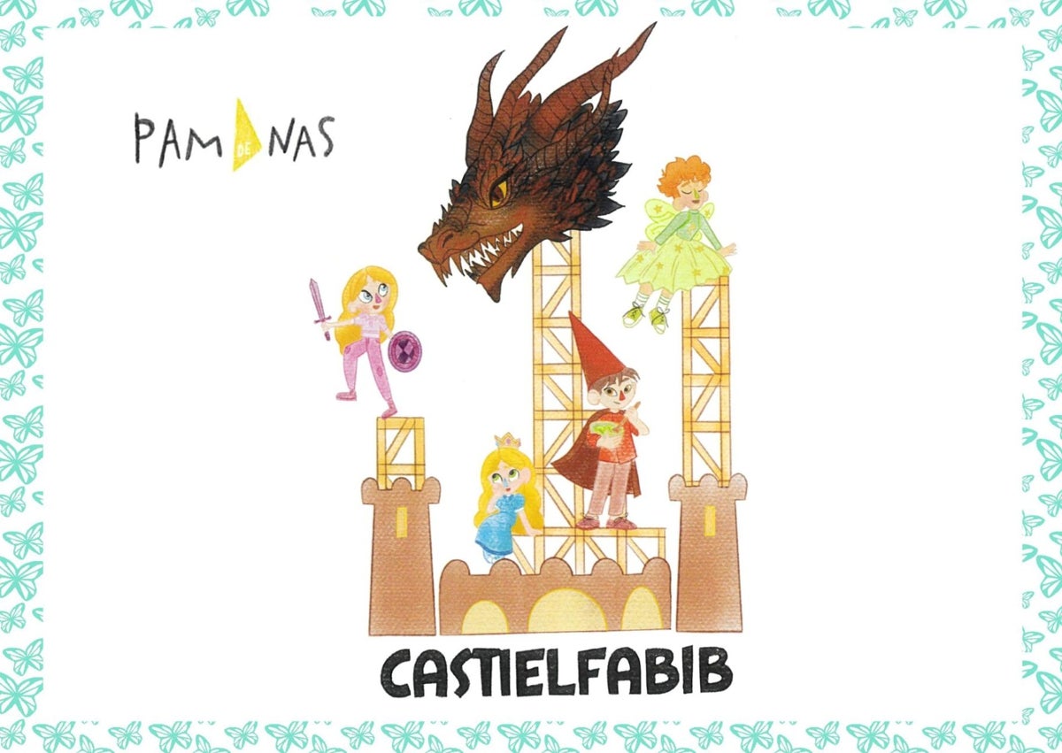 Imagen secundaria 1 - Bocetos de las fallas que se plantarán en pueblos como Castielfabib, Torrebaja o l'Énova.