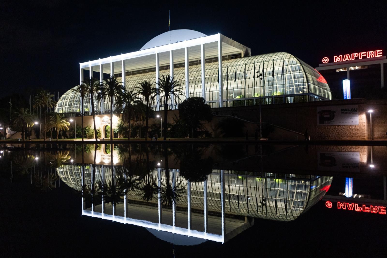 El Palau de la Música estrena iluminación