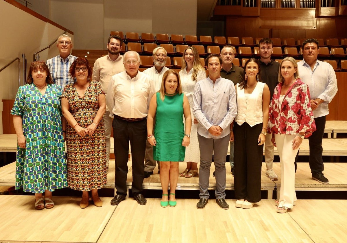 Jurado de las falleras mayores de Valencia de 2025.