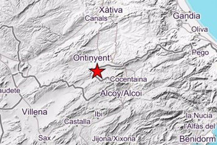 Un terremoto sacude el sur de Valencia y derrumba una casa en Ontinyent 