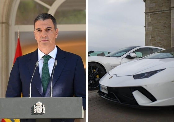 Pedro Sánchez y un Lamborghini.