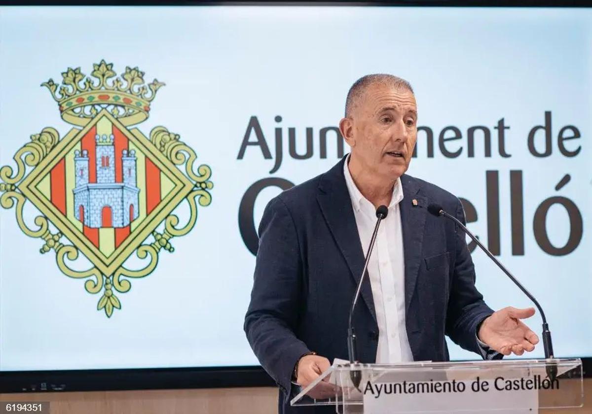 Vicent Sales, portavoz del equipo de gobierno.