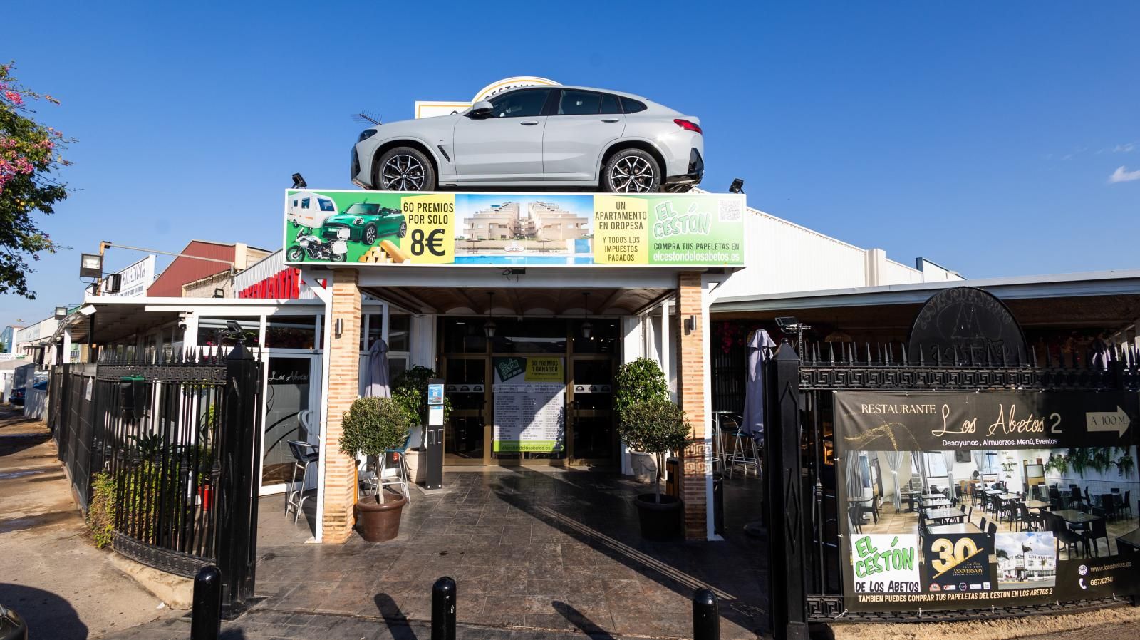 El cestón de 300.000 euros del restaurante Los Abetos