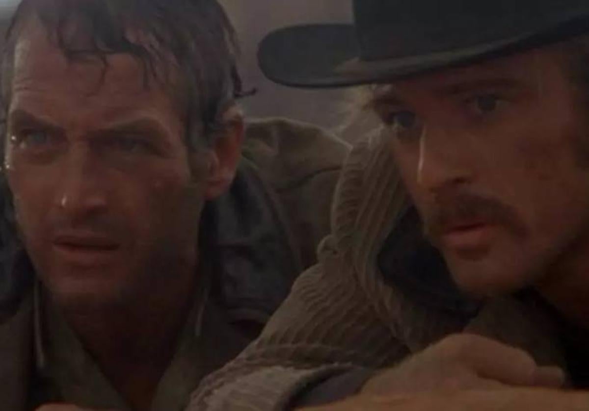 Paul Newman y Robert Redford, en 'Dos hombres y un destino'.