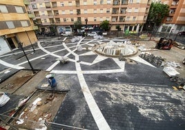 Obras de remodelación.