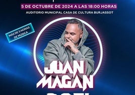 Juan Magán y Coti, en Burjassot por el Festival «No te cambio por nadie» de Asindown