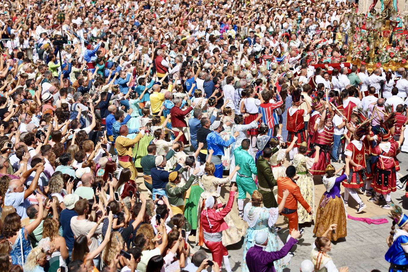 Processoneta del matí en las fiestas de la Mare de Déu de la Salut de Algemesí