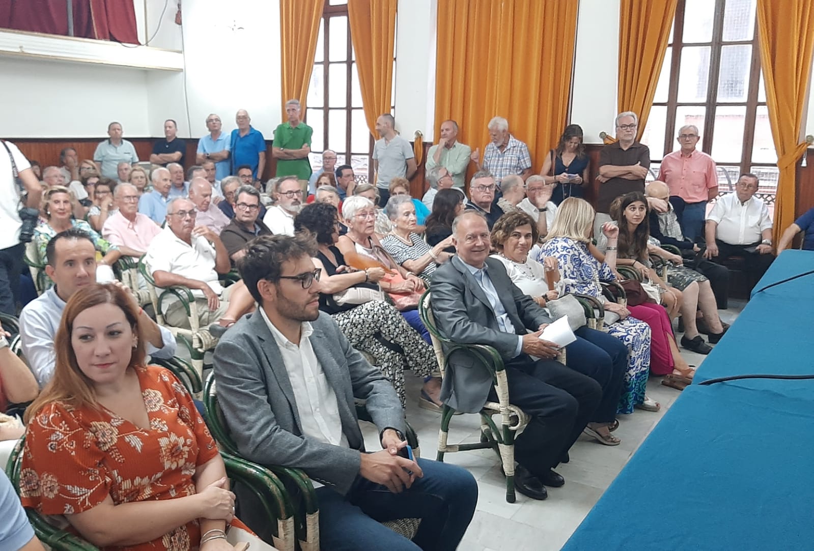 Un momento del acto de homenaje.