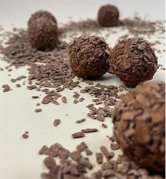 Trufas de chocolate.