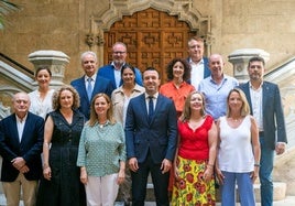 El equipo de gobierno de la Diputación de Valencia.