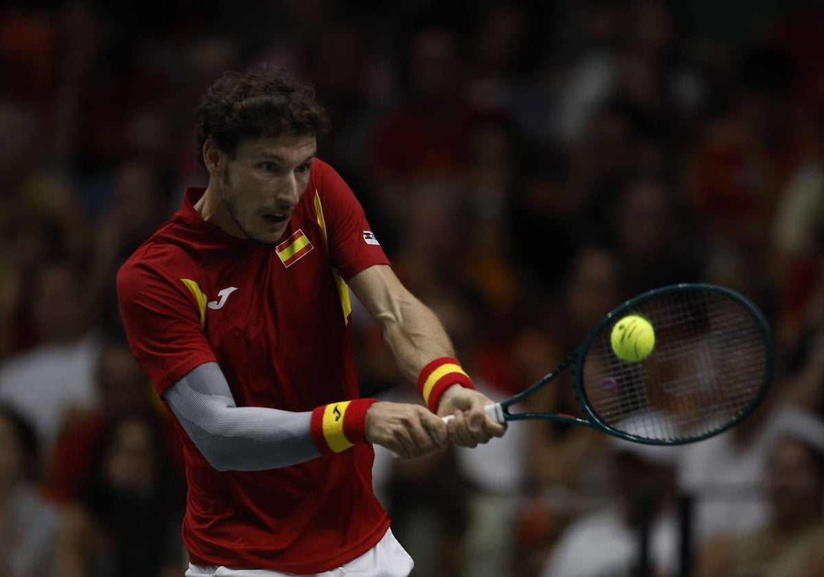 Pablo Carreño, en la Fonteta.