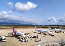 Aeropuerto de Castellón, en una imagen de archivo.