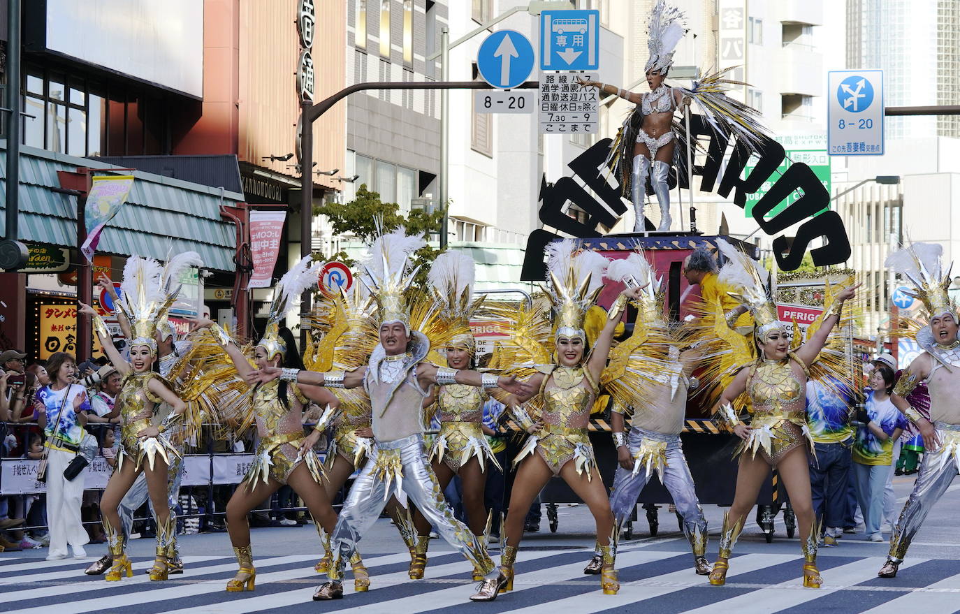 El corazón de Tokio late a ritmo de samba