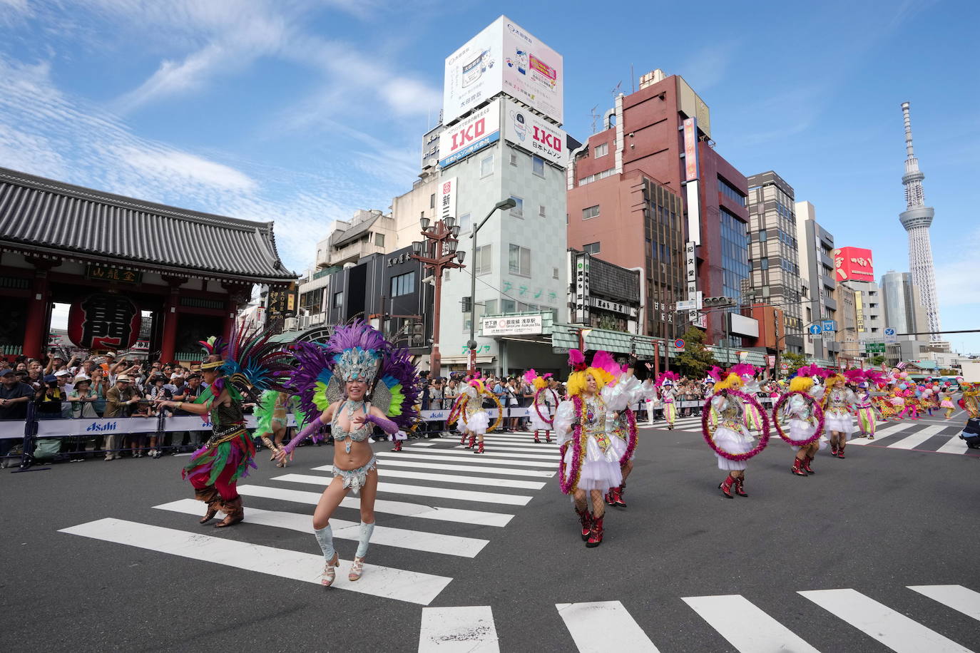 El corazón de Tokio late a ritmo de samba