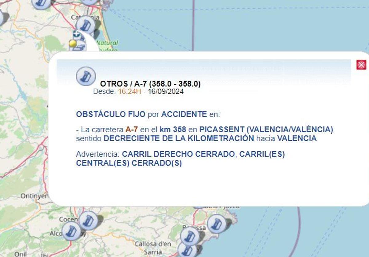 Un accidente genera cinco kilómetros de retenciones y corta dos carriles del by-pass 