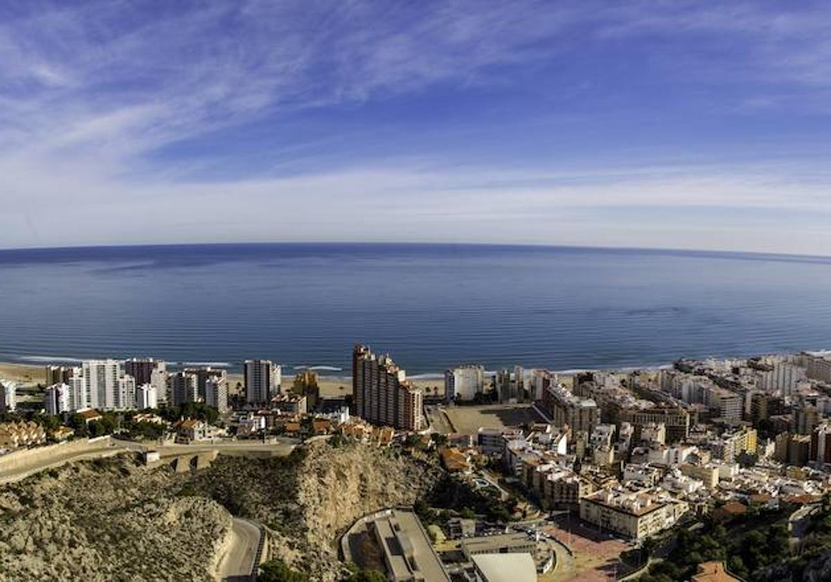 Imagen panorámica de Cullera.