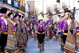 Entrada de Moros y Cristianos de La Font de la Figuera.