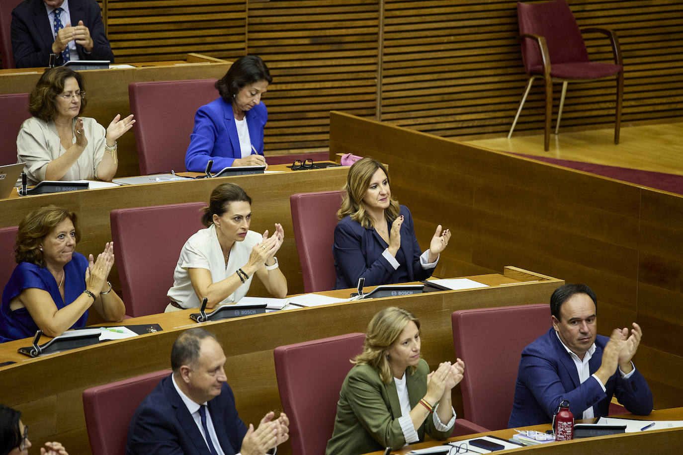 Fotos del debate de política general