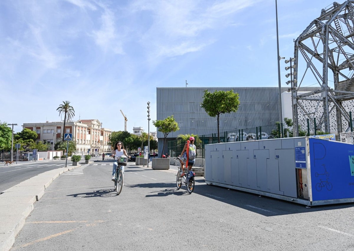 Imagen secundaria 1 - Instalación puesta como proyecto piloto por la concejalía de Movilidad.